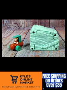 Flintstones Happy Meal Toy - Teal - Picture 1 of 15
