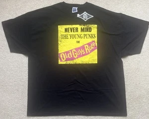 Rare Old Guys Rule T Shirt Sex Pistols Spoof Never Mind The Young Punks 3XL BNWT - Picture 1 of 9