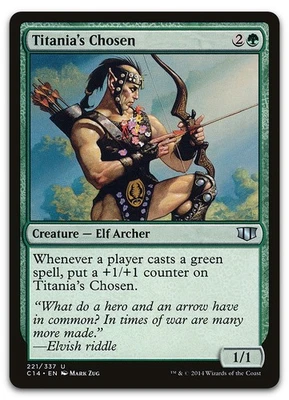 Titania's Chosen #221 (LP) Commander 2014 C14 Magic MTG - Image 1 of 2
