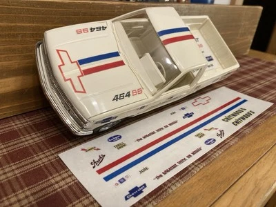 JOIE CHITWOOD CHEVROLET PICK UP PROMO TRUCK MODEL “J-Kraft” DECAL SET AMT 1:25 - Image 1 of 4