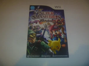(Solo Manuale Istruzioni) (NO GIOCO) Nintendo Wii "Super Smash Bros Brawl" - Foto 1 di 1