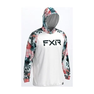 FXR Attack UPF Pullover Mens Hoodie-Tropical-Large - Picture 1 of 1