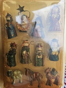 Vintage Krippe 11-teilig Merry Minis versiegelt alter Lagerbestand - Bild 1 von 3