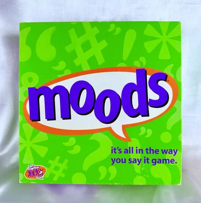Moods Board Game Adult 2000 Hasbro Party Game Complete - Image 1 of 4