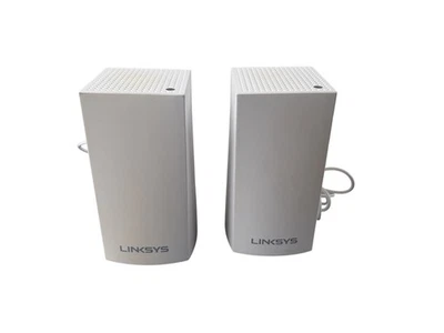 (Lote de 2) Nodos Wi-Fi Linksys Velop WHW01 Doble Banda Home Mesh  Foto 1 de 3