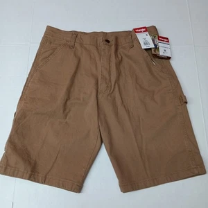 Wrangler Five Star Heritage Carpenter Stretch Jeansshorts Herren Gr. 34 braun - Bild 1 von 4