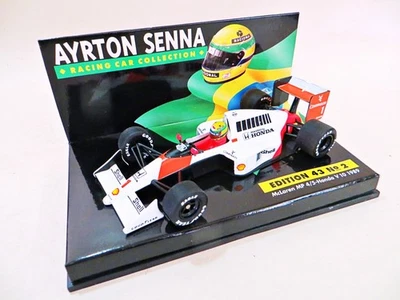 MINICHAMPS '1989 McLAREN HONDA MP4/5 SENNA RACING CAR COLLECTION'. 1:43 MIB - Image 1 of 4