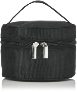 PEARL METAL Thermal Bento Box 420ml Bag Black Bowl Lunch - Picture 1 of 3