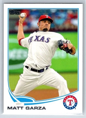 2013 Topps Update #US47 Matt Garza Texas Rangers - Image 1 of 2