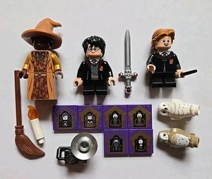 LEGO Harry Potter Minifigure Lot From Set 76389 Hogwarts Chamber Of Secrets. - Picture 1 of 8