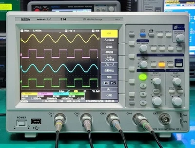 Receptor osciloscopio de 4 canales RLeCroy WaveJet 314 100 MHz - Imagen 1 de 4