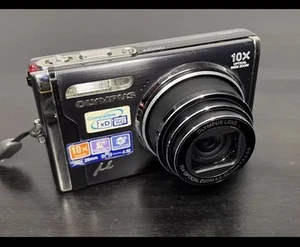 Olympus Mju 9000 12MP Digital Kamera Blau 10x Optical Zoom - Bild 1 von 10