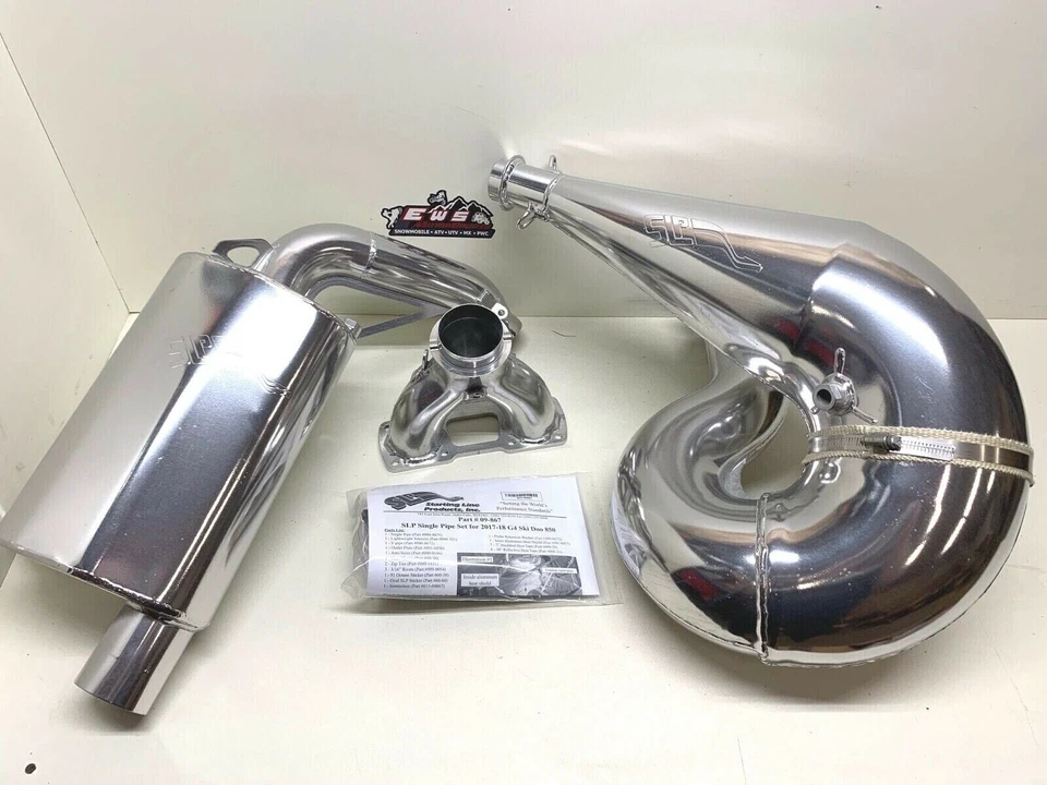 SKI DOO SUMMIT 850 G4 SLP EXHAUST PIPE, Y-PIPE AND SILENCER 2017-2021 - Image 1 of 1