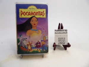 Pocahontas [VHS Tape] Walt Disney's Masterpiece Clam Shell Free Shipping - Bild 1 von 5