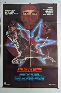 Sho Kosugi "Enter The Ninja" Original 1sh Movie Poster Franco Nero Susan George - Bild 1 von 1