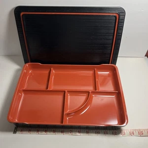 Vintage Tong Ya Melamine Tray Serving With Lid - Picture 1 of 7