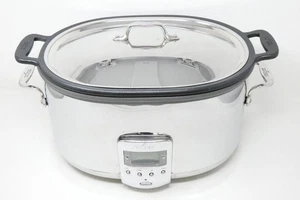 Inserto antiaderente ceramica tutto rivestito inox 7 quarti cottura lenta SC01 testato - Foto 1 di 8