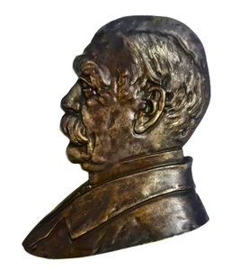 Bronze-Wandrelief Fürst Otto von Bismarck - #40 - Picture 1 of 4