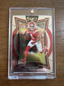 2024 Select Xavier Worthy Concourse RC Rookie #32 Chiefs - Picture 1 of 2
