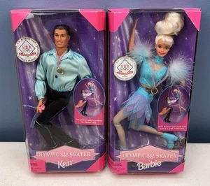 Bambole Barbie e Ken Pattinatore Olimpico 1997 #18501 #18502 - Pattinaggio su ghiaccio - Foto 1 di 5
