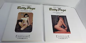 Betty Page The Glamorous Esthetique Fetish & Bizarre Books 1 & 2 Bettie Page BDS - Picture 1 of 15
