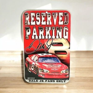 Dale Earnhardt Jr #8 Reserved Parking Sign Plastic NEW Nascar Racing Budweiser - Picture 1 of 8
