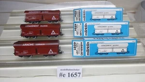 Märklin H0 3 x 4691 vagone merci grande Juracement, ottime condizioni, IMBALLO ORIGINALE -#1657 - Foto 1 di 18