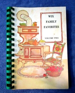 1985 WIX FAMILY FAVORITES Recipes Cookbook Vol 2, WIX FILTERS, GASTONIA, NC - Picture 1 of 15