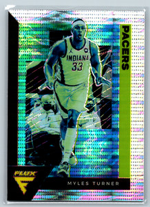 Myles Turner 2020 Panini Flux Pulsar Prizm #70 Indiana Pacers
