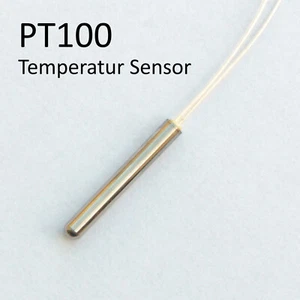 PT100 Platin Widerstand Temperatur Sensor wasserdicht -20–450 °C 50cm Kabel DIY - Bild 1 von 3