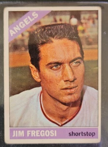 Tarjeta de béisbol Jim Fregosi 1966 Topps #5 California Angels - ExMt-NrMt MLB vintage - Imagen 1 de 2
