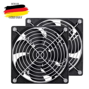 NEU 2-in-1-USB Ventilator 120mm Leise PC Einstellbare Doppel Lüfter - Bild 1 von 11