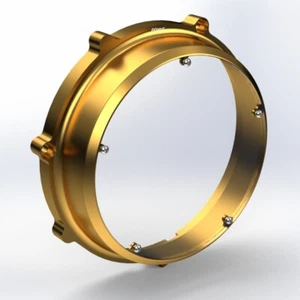 Kbike carter frizione oro per Ducati - clutch cover gold for Ducati - Picture 1 of 4