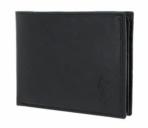 EE. UU. POLO ASSN. Cartera horizontal Gary con solapa negra - Imagen 1 de 4