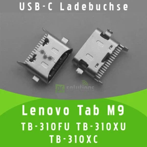 Lenovo Tab M9 TB-310FU TB-310XU TB310XC Micro USB-C Femelle Prise de Charge Socket - Photo 1/1