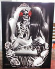 11.75" X 15.75" "V A N I T Y" PRINT ON CANVAS BY RENOWNED ARTIST DAVID GONZALES!