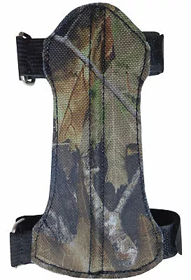 Fine Fabric Arm Guard Unisex 14cm Long x 7cm wide Archery Products FAG214 CAMO. - Image 1 of 3