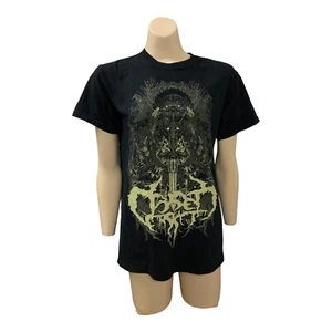 Closed Casket Band T-Shirt Women Youth Sz S Graphic Cotton Short Sleeve Black - Picture 1 of 10