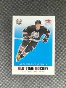 2007-08 Fleer Ultra Alexander Alex Ovechkin Old Time Hockey #OT1 Capitals SP