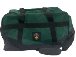 Duffle Bag Travel Bag 2 Large Zippered Compartments Canvas St. Andrews Logo - Picture 1 of 12