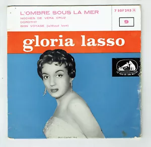 Gloria LASSO 45T EP L'OMBRE SOUS LA MER - BON VOYAGE Pourcel VOIX MAITRE 295 - Bild 1 von 3