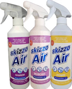 Skizzo Air Profumatore Ambientale Sharem + Muschio + Jasmin 600ml 3 pezzi - Foto 1 di 6