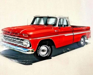 18" Classic chevy c10 truck Classic oil gas station company Front End USA STEEL - Bild 1 von 12