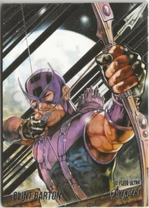 K6) 2022 Upper Deck Fleer Ultra Marvel Avengers Clint Barton #14 - Imagen 1 de 1