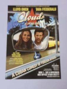 Lloyd Owen & Tara Fitzgerald Signatures On Theatre Flyer - Picture 1 of 1