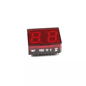 13 x RFT Lichtemitteranzeige, Siebensegment, rot, 2-stellig WF VQE 13 E Vintage - Bild 1 von 2