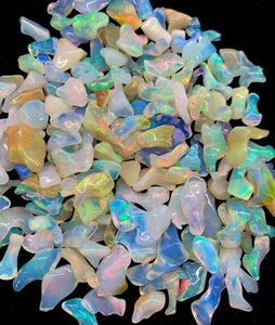 Polish Rough Opal, AAA grade Opal, Welo Opal, Opal Crystal, Purple Opal Rough - Picture 1 of 5