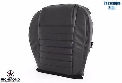 05-09 Ford Mustang Convertible V8 Pasajero Lateral Inferior Cuero Cubierta Asiento Negro Foto 1 de 4