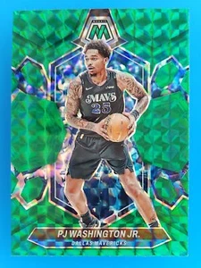 P.J. Washington Jr. 2023-24 Panini Mosaic #80 Dallas Mavericks Green - Picture 1 of 2