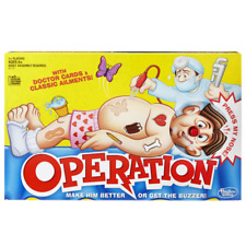Hasbro's Original Classic Operation Electronic Board Game with Doctor Cards